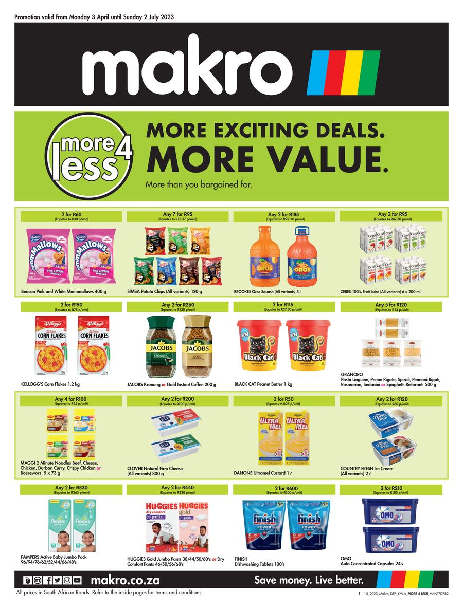 Makro catalogue & specials