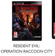 PS3 Resident Evil: Operation Raccoon City