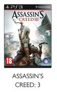 PS3 Assassin's Creed: 3