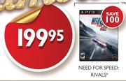 PS3 Need For Speed: Rivals