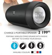 JBL Charge 2 Portable Speaker