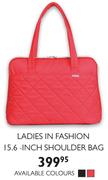 Kingsons Ladies In Fashion 15.6" Shoulder Bag