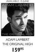 Adam Lambert The Original High