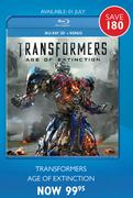 Transformers Age of Extinction Blu-Ray