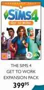 The Sims 4 Get To Work Expansion Pack