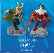 Single Figures Loki & Falcon-Each