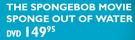 The Spongebob Movie Sponge Out Of Water DVD