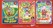 Lollos DVDs 4, 5 & 6-Each