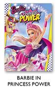 Barbie In Princess Power-2 DVD's