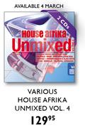 Various House Afrika Unmixed Vol.4-2 CD Pack
