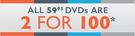 Bridesmaids-For 2 DVD's