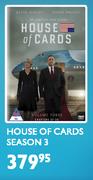 House Of Cards Season 3 DVD-Each