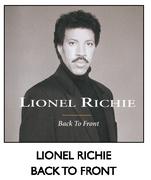 Lionel Richie Back To Front CD-For 3