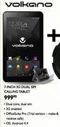 Volkano 7" 3G Dual Sim Calling Tablet