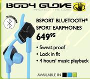 Body Glove Bsport Bluetooth Sport Earphones