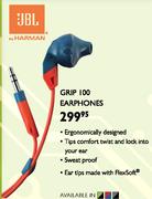 JBL Grip 100 Earphones