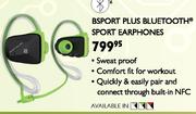 Body Glove Bsport Plus Bluetooth Sport Earphones