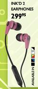 Skullcandy Ink'D 2 Earphones