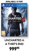PS4 Uncharted 4: A Thief's End