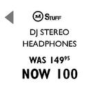 M Stuff Dj Stereo Headphones