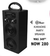 M Stuff Karaoke Party Speaker