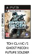 PS3 Tom Clancy's Ghost Recon: Future Soldier-Each
