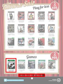 Musica : Famous Sale (24 May - 18 July 2016), page 3
