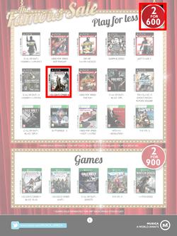 Musica : Famous Sale (24 May - 18 July 2016), page 3