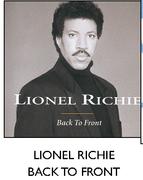 Lionel Richie Back To Front CD-For 3