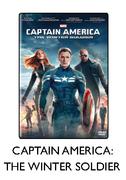 Captain America The Winter Soldier DVD-For 2