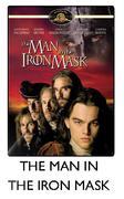 The Man In The Iron Mask DVDs-Each