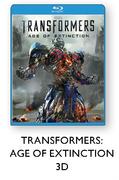 Transformers Age Of Extinction 3D Blu-Ray-For 2