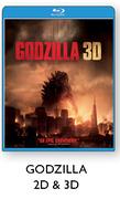 Godzilla 2D & 3D Blu-Ray-For 2