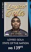 Loyiso Gola State Of The Nation DVD-Each