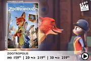 Zootropolis DVD