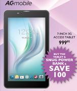 AG 7" 3G Access Tablet & Snug PowerBank