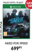 Xbox One Need For Speed