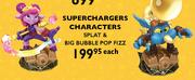 Skylanders Superchargers Characters Splat & Big Bubble Pop Fizz-Each