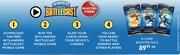 Skylanders Battlecast 8 Card Booster Pack-Each
