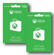 XBox Live Gift Cards 200