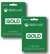XBox Live Gold Card For 3 Months