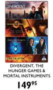 Divergent, The Hunger Games & Mortal Instruments