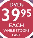 Set It Off DVD-Each