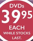 Constantine DVD-Each
