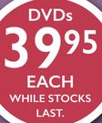 Hard To Get DVD-Each