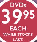 Terminator Salvation DVD-Each