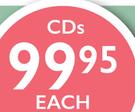 Reason Audio Re-Definition CDs-Each 