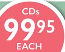 Bobby Van Jaarsveld CDs-Each