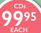 Ray Dylan CDs-Each