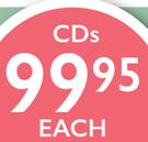 Adam Tas CDs-Each